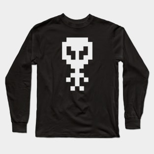 Pixel Space Alien Long Sleeve T-Shirt